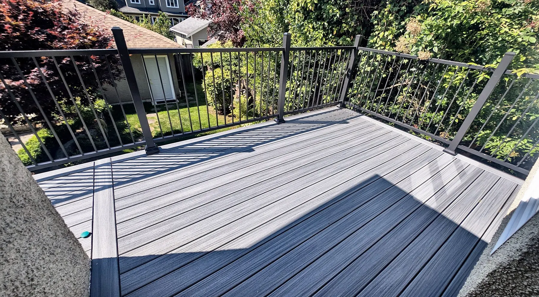 Composite boards with hidden fasteners